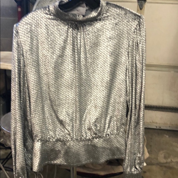 New with tags. Alberta Ferretti velvet top - Picture 2 of 5